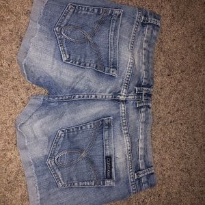 Calvin Klein jean shorts